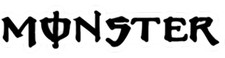 Monster Energy , Black Vinyl Die Cut Sticker
