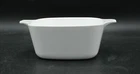 Vintage Corning P-43-B 700mL Milk Glass White Casserole Dish 5"x5"x2" *No Lid*