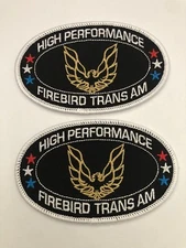 PONTIAC FIREBIRD TRANS AM SEW/IRON PATCH EMBROIDERED SMOKEY AND THE BANDIT 455