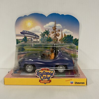 The Chevron Cars Autopia Cars Disneyland Retired - Stickers & Postcard ...