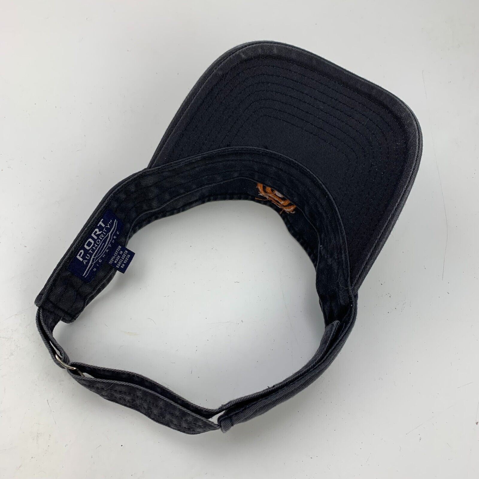 Unknown Orange Circle Logo Visor Cap Hat Adjustab… - image 2