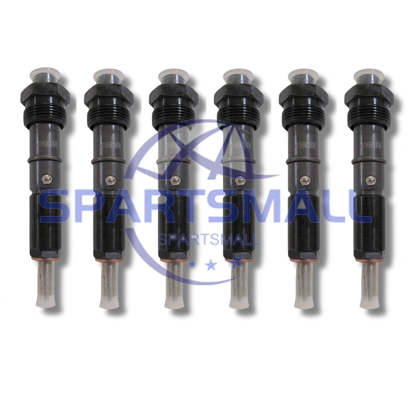 6pcs Diesel Fuel Injector 4089728 3968168 For Cummins 6BT5.9L 