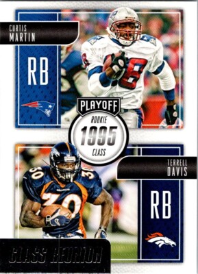 2016 Playoff Class Reunion #CRMD Curtis Martin/Terrell Davis