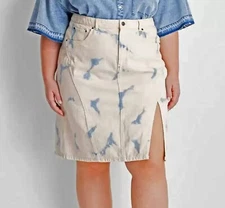 Future Collective™ Women's High-Rise Midi Denim Skirt PLUS Gabriella Karefa-Jo