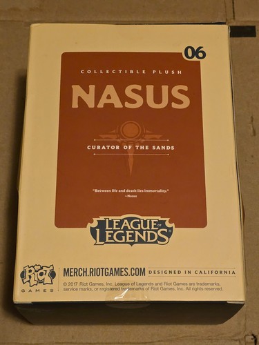 League of Legends Riot Games Nasus Collectible Plush #06 (From Overseas) - Picture 4 of 6