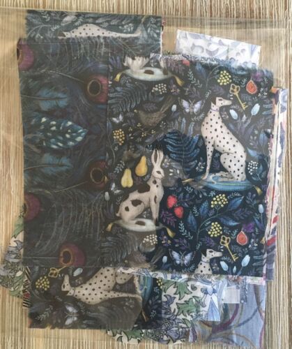 liberty tana lawn fabric scraps