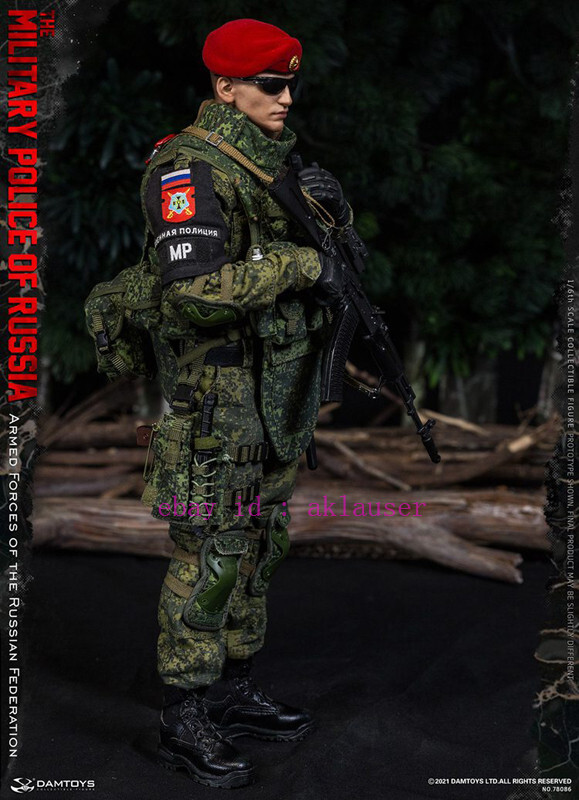 Damtoys Dam78086 1/6 The Military Police Of Russia Action Figure