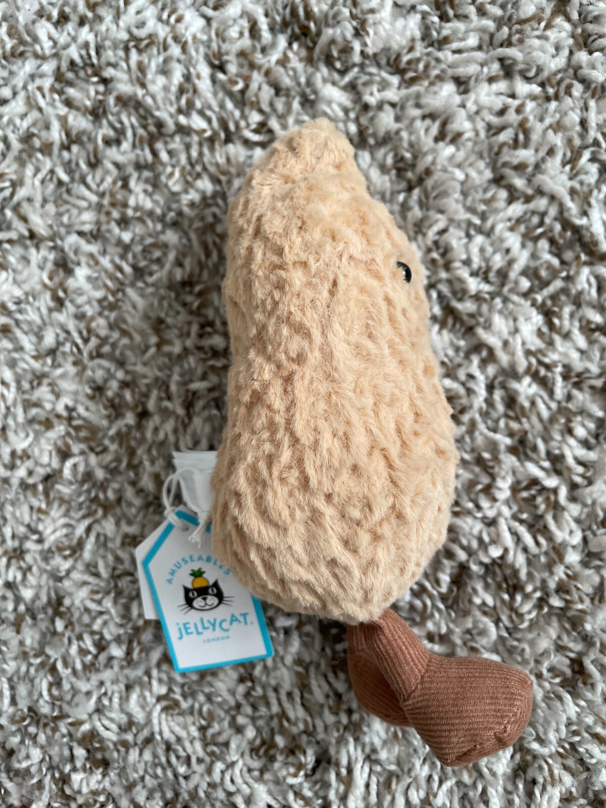 Jellycat Amuseable Peanut Soft Limited Hard to Find Rare New with Tags