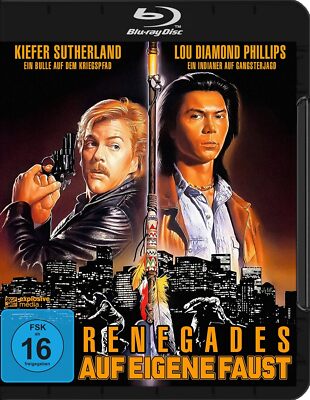 AUF EIGENE FAUST Renegades BLU-RAY DVD REGION B ONLY German & English 80s Action