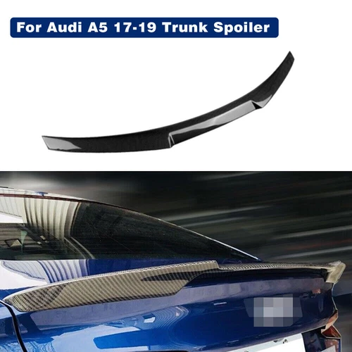 For A5 S5 B9 17 18 19 4 Door Real Carbon Fiber M4 Rear Trunk Spoiler Wing - Picture 6 of 12