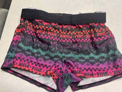 pink victoria secret sleep shorts
