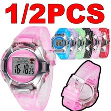 Boys Girls Sport Digital Watch Kids Waterproof Watches with LED Alarm Stopwatch