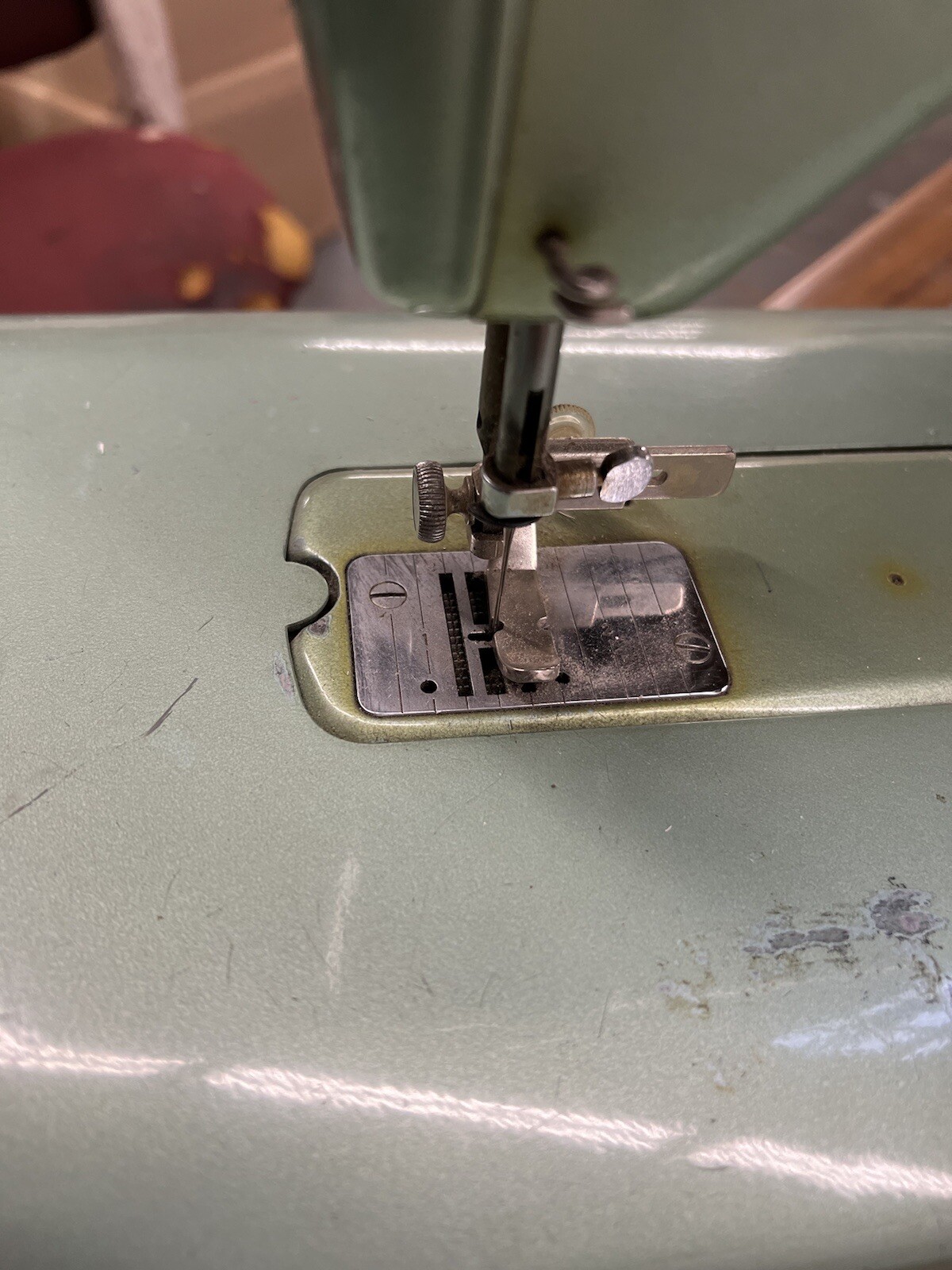 Vintage Viking Husqvarna Automatic Sewing Machine In Good Working