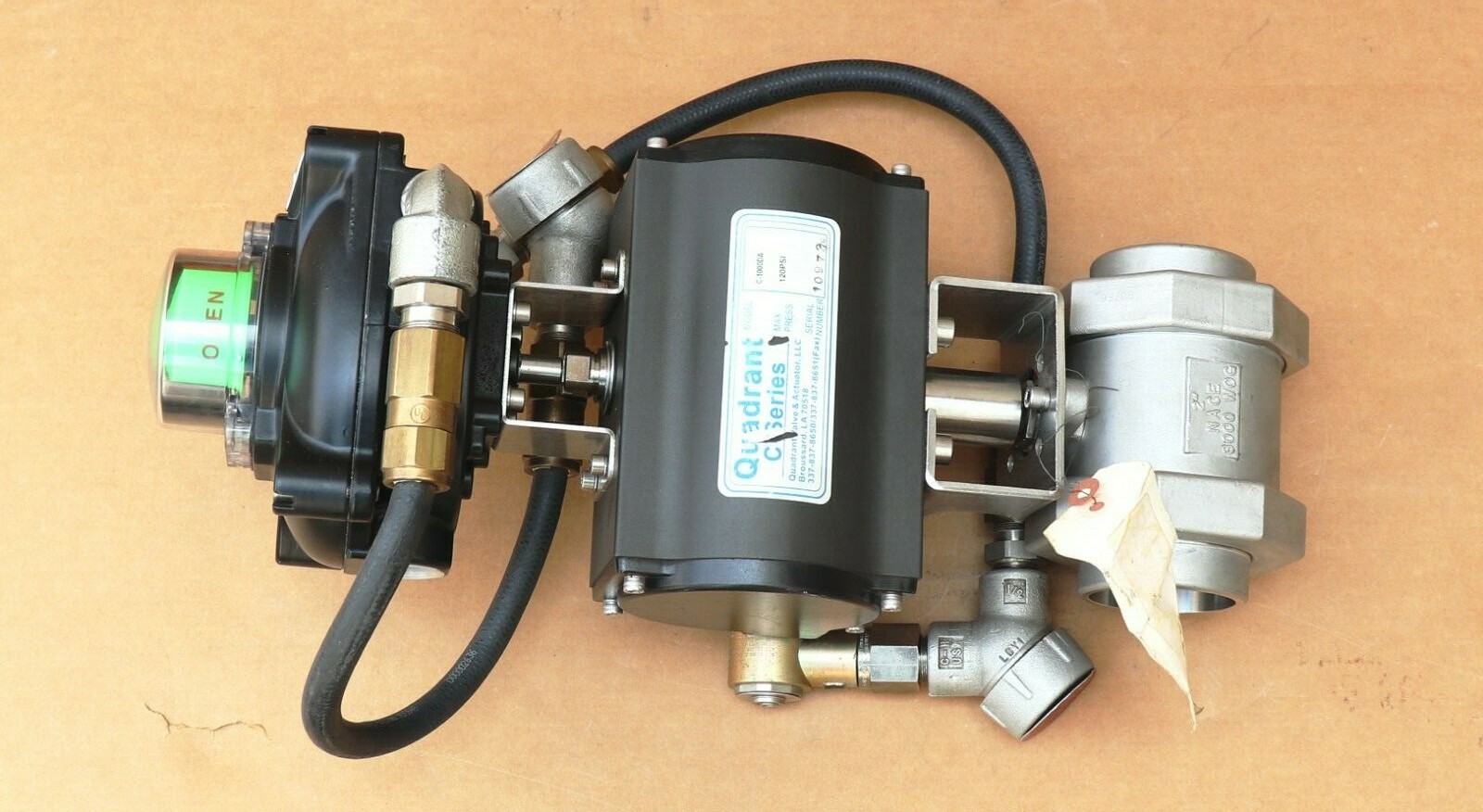 QUADRANT C SERIES C1000DA ACTUATOR BALL VALVE 2inch SOLDO VALVE TOP eBay