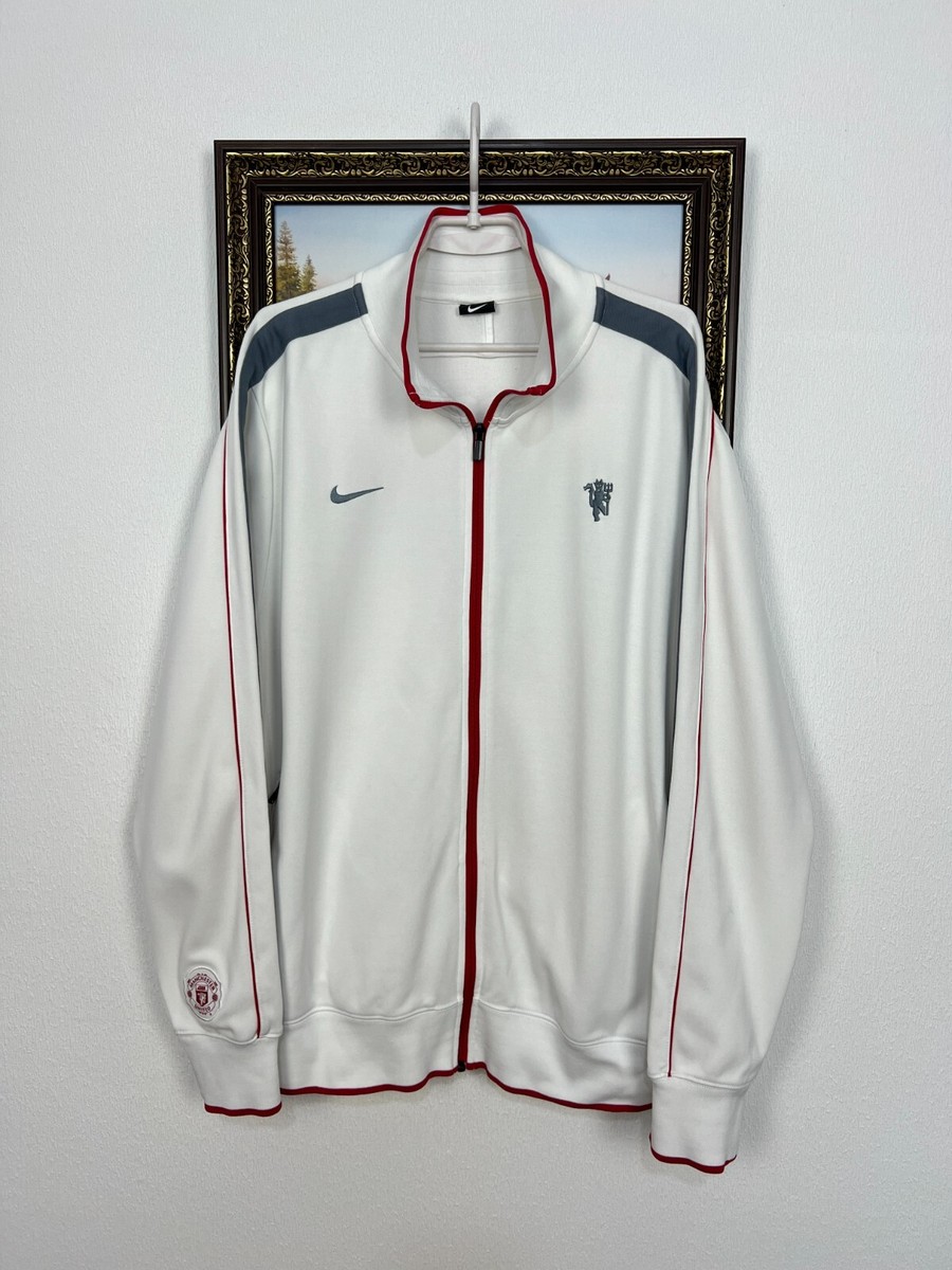 Vintage Nike Manchester United Football Jacket Soccer Track Top