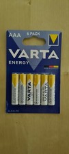 VARTA ENERGY Micro AAA Alkaline Batterie 6er ...