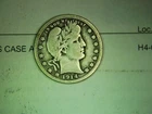 1914-D 25C Barber Quarter Good Details