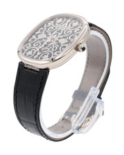 Patek Philippe Golden Ellipse 5738/51G-001 Engraved Black Enamel Complete 2025 4