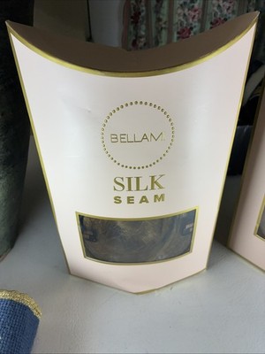 Bellami Silk Seam Clip-In Hair Extensions 18  140g Almond Brown #7 NEW Sealed
