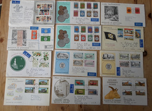 Stamps UK Guernsey 2 12 First day covers