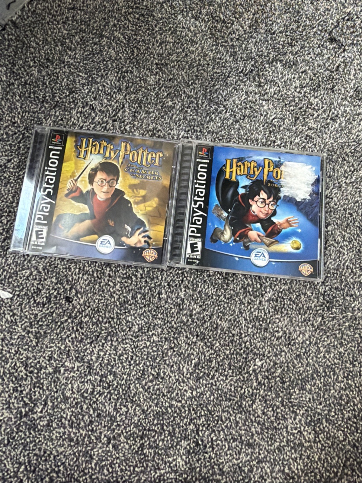 Harry Potter and the Chamber of Secrets & Sorcerers Stone PS1 Complete