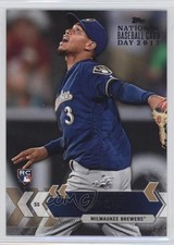 2017 National Baseball Card Day Hobby Store Promos Orlando Arcia Rookie RC 3q5