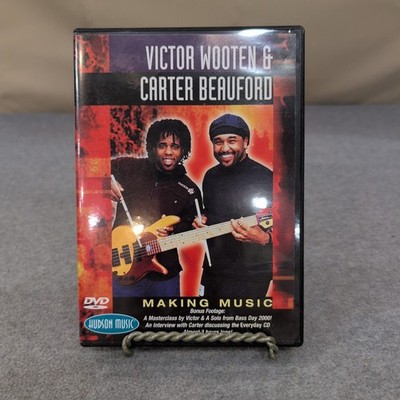 Victor Wooten & Carter Beauford Making Music DVD Hudson Music 2002 Jazz Fusion