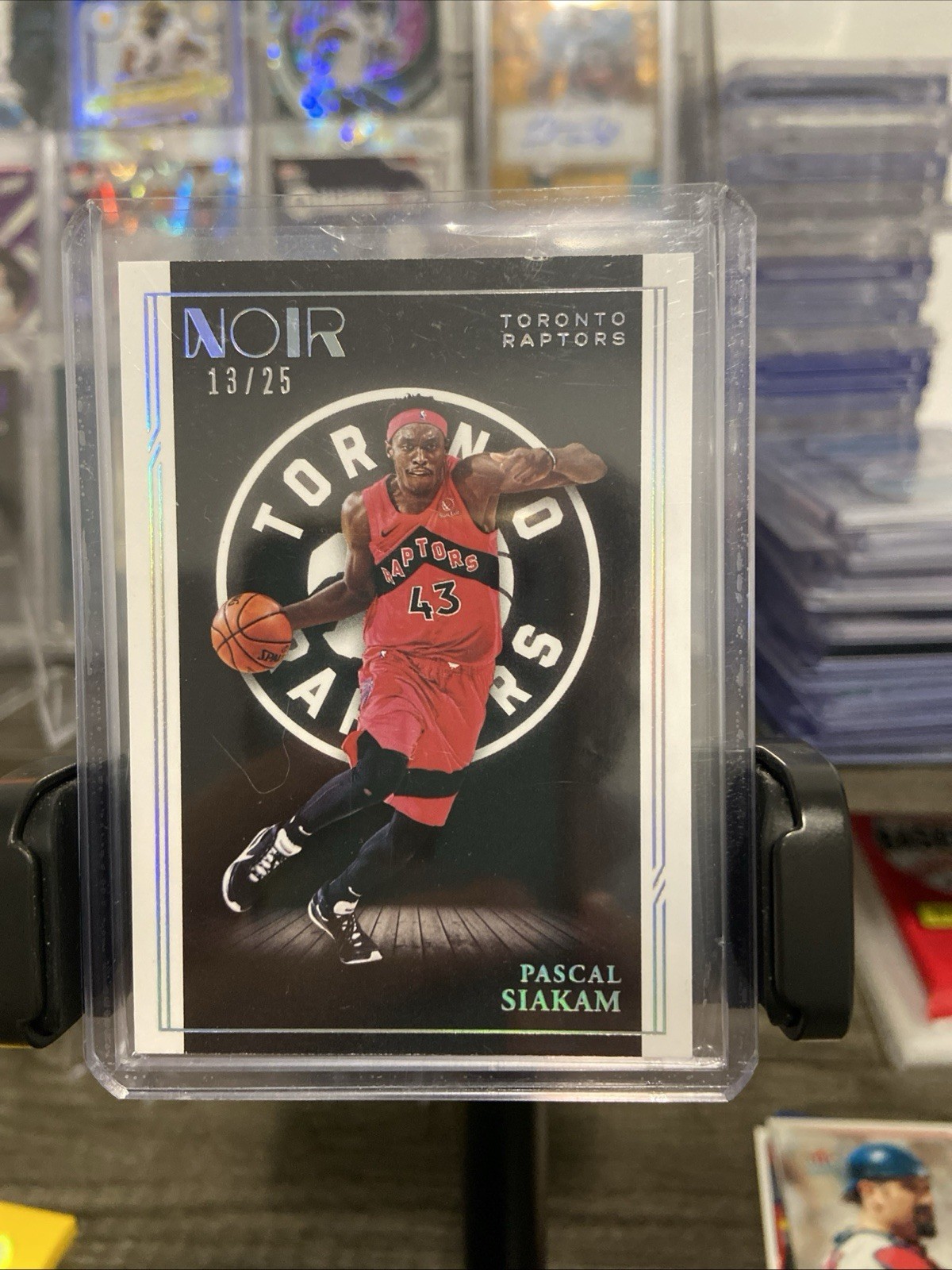 2020-21 Panini Noir Icon Edition /25 Pascal Siakam #100