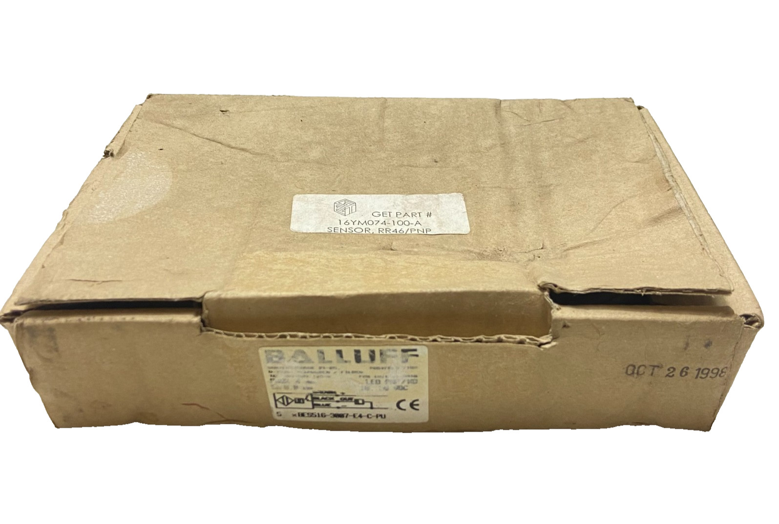 BALLUFF BES516-3007-E4-C-PU INDUCTIVE PROXIMITY SENSOR 10-30VDC (LOTS OF 4)