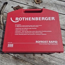 Rothenberger 64030 Rofrost Rapid Pipe Freezing Kit 15,22mm 