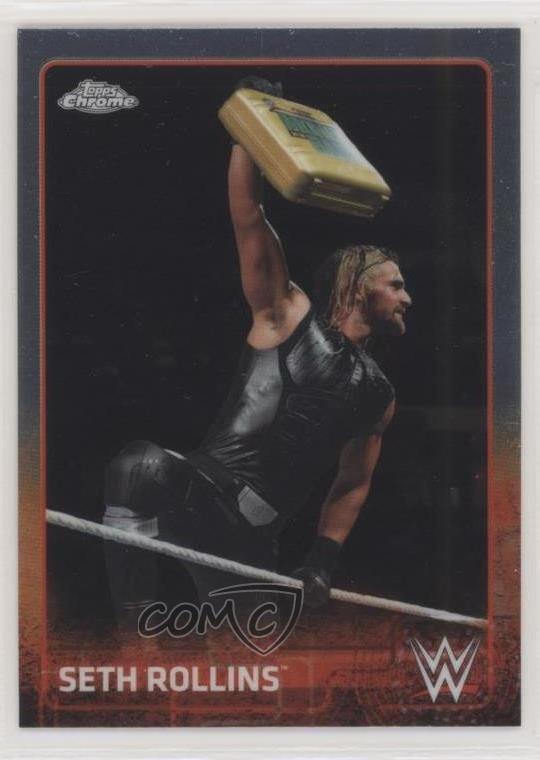 2015 Topps Chrome WWE Seth Rollins #63 1qy