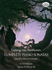 Ludwig Van Beethoven Complete Piano Sonatas Volume 2 Nos. 16-32