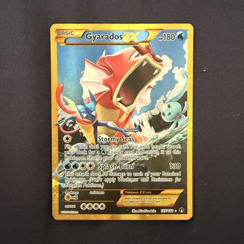 Gyarados EX 123/122 Breakpoint Secret Rare Full Art Holo Pokémon Card