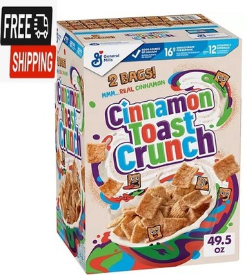Cinnamon Toast Crunch Cereal, 49.5 oz.