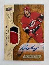 2018-19 UD Engrained Nicolas Roy RC #66 Auto Patch /65