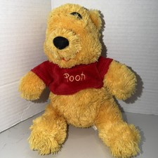Disney Parks Authentic Winnie The Pooh Plush Stuffed Animal Toy 8