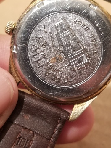1960'S gamal abd elnasser PRESIDENT WATCH SPECIAL MEMORIAL RARE JOVIAL - Picture 2 of 13