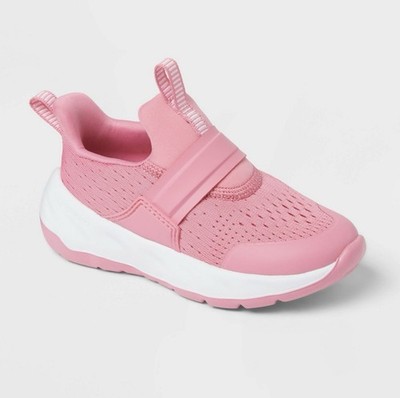 NWT All In Motion Toddler Dannie Slip-On Performance Sneakers Pink 8