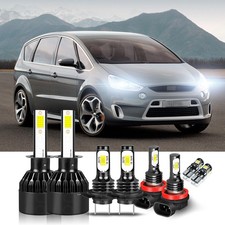 For Ford S-Max Headlight Hid Xenon White 100w 2006-2014 Led Fog Side Light Bulbs