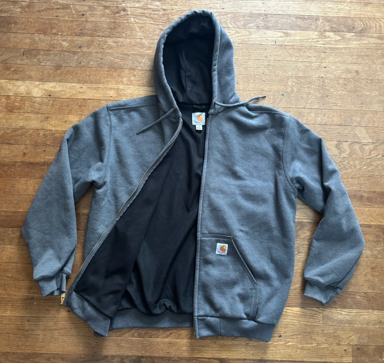 Carhartt 2015 Thermal Lined Rain Defender Hoodie.Large/made Mexico