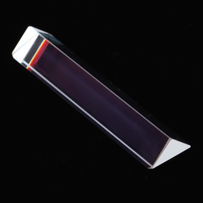 K9 Optical Glass Prism Regenbogeneffekt Unterrichtswerkzeug Geschenk für Kinder