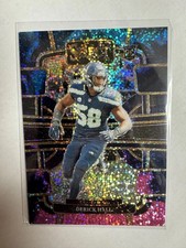 2023 Panini Select - Concourse Derick Hall #85 Cosmic Prizm (RC) Seahawks  