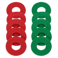 32 PCS Battery Terminal Anti-Corrosion Washers Fiber Protector Red Green