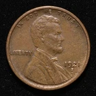 1921-S Lincoln Wheat Cent AU+ / UNC