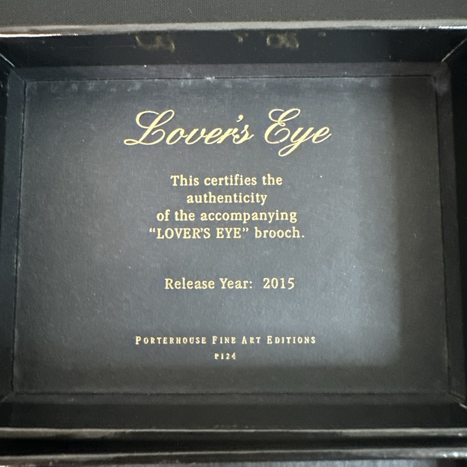 Mark Ryden Lover's Eye Brooch 2015 Porterhouse Fine Art P124 Rare ...