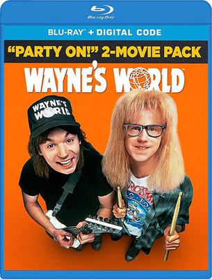 #ad Wayne#x27;s World quot;Party On quot; 2 Movie Pack New Blu ray Ac 3 Dolby Digital Digit $20.79