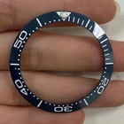 Replacement 40MM Ceramic Bezel Insert Ring Watch Ring for Seamaster Watch