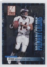2001 Donruss Elite Primary Colors Blue 8/200 Brian Griese #PC-19 0a1