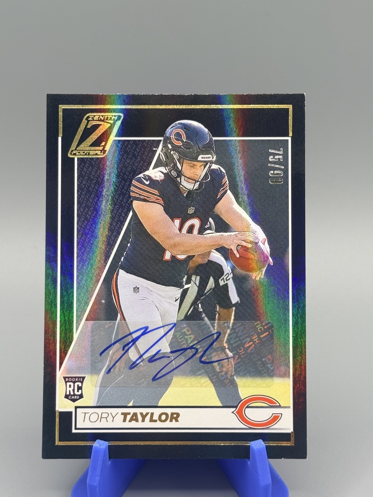 2024 Panini Zenith - Rookies Tory Taylor #178 Red Zone Autographs /99 (AU, RC)