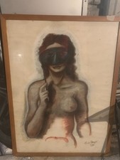 Quadro olio su tela, autore Claudio Amerighi- 1980